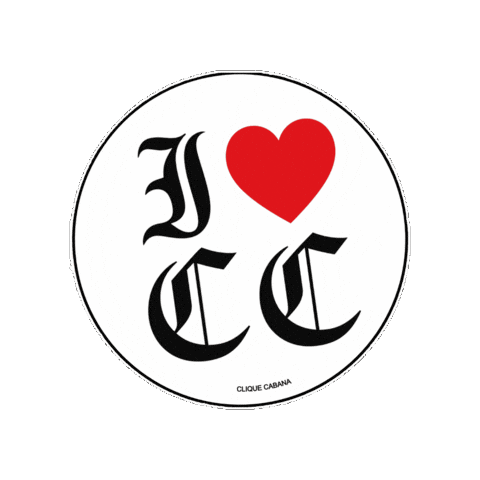 CliqueCabana giphygifmaker love music heart Sticker