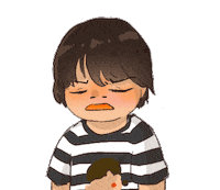 Sad Girl Sticker