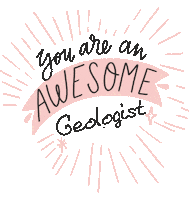 Geo Geology Sticker by aworkplus