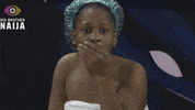 Shocked Bbnaija GIF by Big Brother Naija