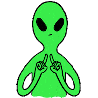 Area 51 Love Sticker by Messenger