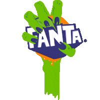 Fanta_korea halloween trick or treat mcdonalds fanta Sticker