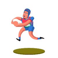 Aroused Rugby League Sticker by NRL