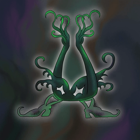 Dancing demon elf