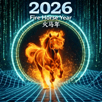 Fire Horse GIF