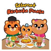 Ketupat Bukapuasa Sticker by BerjayaTimesSquare