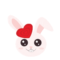 Bunny Love Sticker