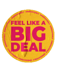 OneDayOnlycoza bigdeal onedayonly Sticker