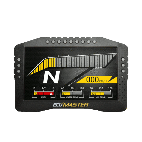 Ecumaster giphyupload rally dash display Sticker