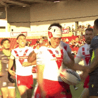 Super League Celebration GIF by St.Helens R.F.C