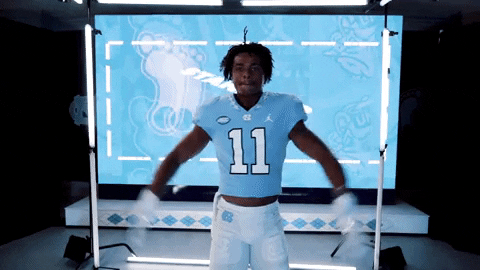 North Carolina Football GIF by UNC Tar Heels