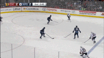 excited chicago blackhawks GIF by NBC Sports Chicago