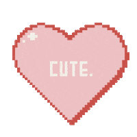 PalmPhone heart pixel hearts valentines Sticker