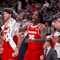 Happy Come On GIF by Wisconsin Badgers