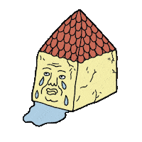 Sad Cry Sticker by eszterke