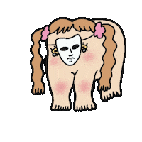 Sad Girl Sticker by eszterke