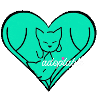 Ctrs Adopt Sticker by Cat Therapy & Rescue Society