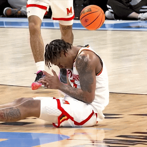 College Basketball Clap GIF by Maryland Terrapins