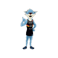 Happy Mythical Creature Sticker by Triathlon