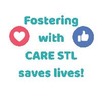 carestl fosterdog fosteringsaveslives fostercat icarestl Sticker