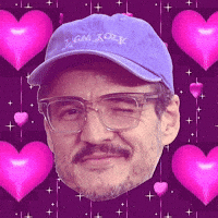 Pedro Pascal Love GIF by Anne Horel