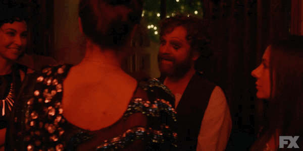 zach galifianakis cigarette GIF by BasketsFX