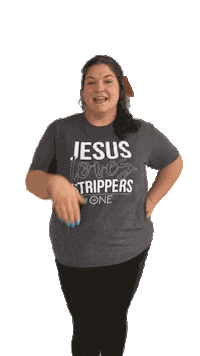 99ONE jesus loves strippers 99one Sticker