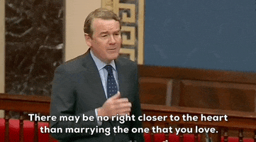 Marriage Equality Senate GIF by GIPHY News