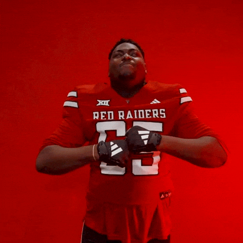 Danthis Upshaw GIF by Texas Tech Football