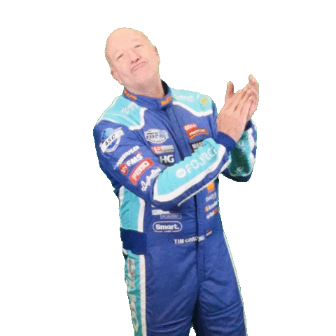 Celebrating Dakar Rally Sticker by Tim Coronel