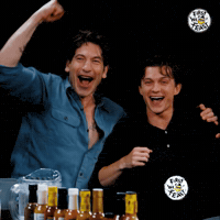 Tom Holland Laughing GIF by First We Feast