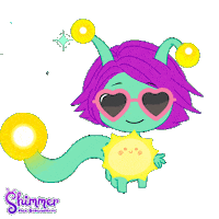 Summer Glow Sticker by ShimmertheGlowworm