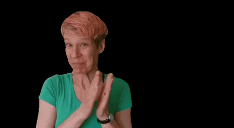 dansparosor clapping green shirt sophie heurtel sophieheurtel GIF