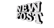 Text New Post Sticker
