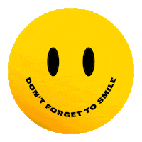 Happy Smiley Face Sticker by Jef Caine