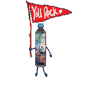 wahterevolution shot cheerful rockon yourock Sticker