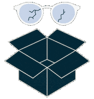 Glasses Sticker by lensdirect