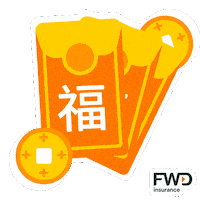 Chinese New Year Money Sticker by FWD Insurance