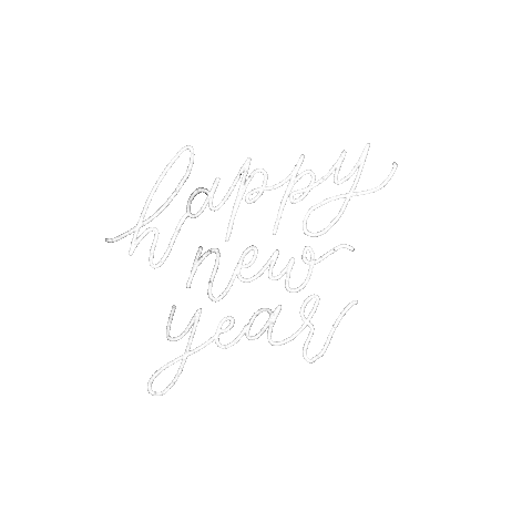 Happy New Year Doodle Sticker