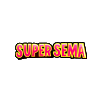 SuperSema animation logo super superheroes Sticker