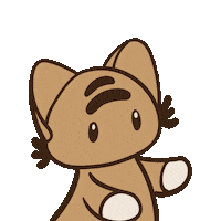 Cats Eating Sticker by BeKyoot