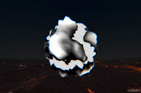 digital art orb GIF by Vibeke Bertelsen (Udart)