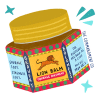 Lion Strength Sticker by The Commandment Co