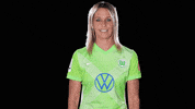 Celebrate Lena Goessling GIF by VfL Wolfsburg
