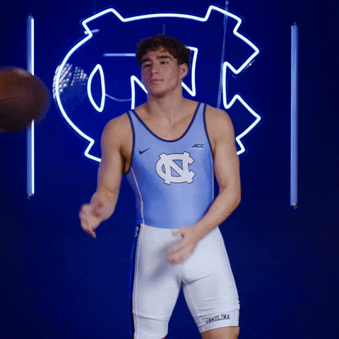 University Of North Carolina Wrestling GIF by UNC Tar Heels