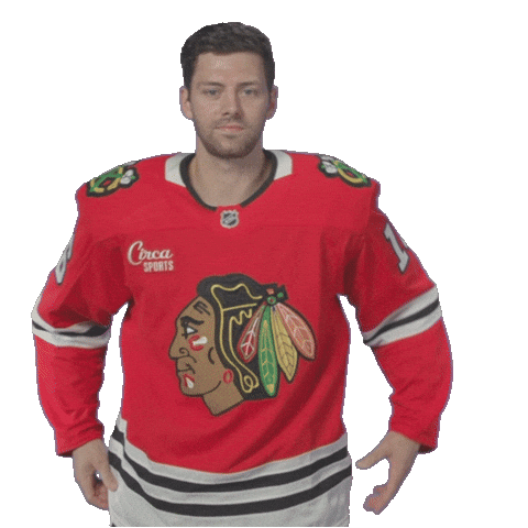 Jason Dickinson Chicago Sticker by NHLBlackhawks