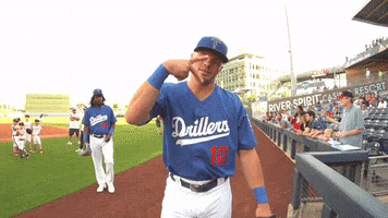 Baseball Dodgers GIF by Tulsa Drillers