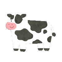 Milk Cow Sticker