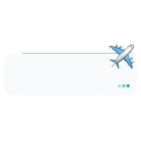 Travel Aeroplane Sticker