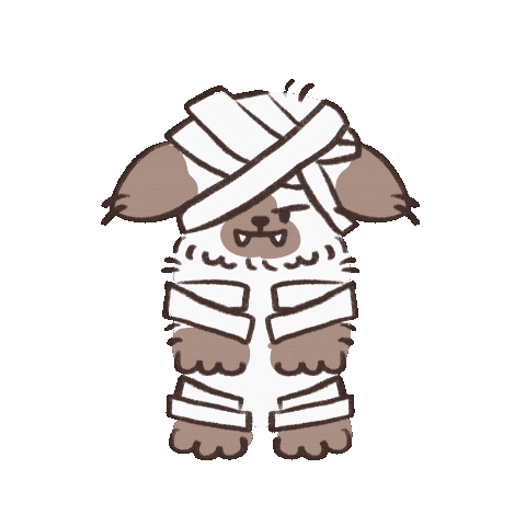 Bye-Bye Cat Sticker by koimoffee